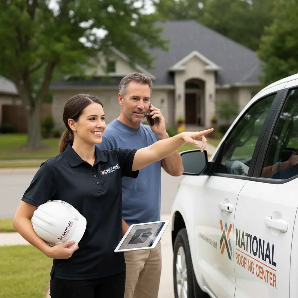 National Roofing Center customer support in Whiteland